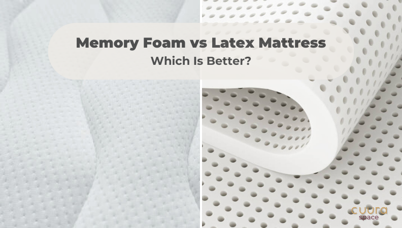 Memory Foam vs Latex Mattress: Which Is Better?