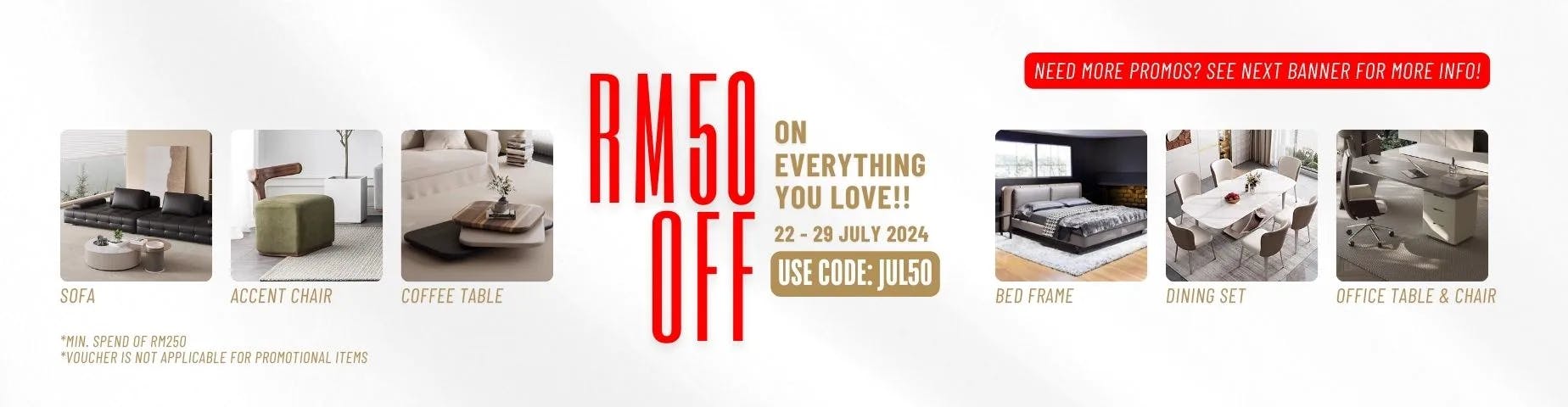 RM50 Off Promo