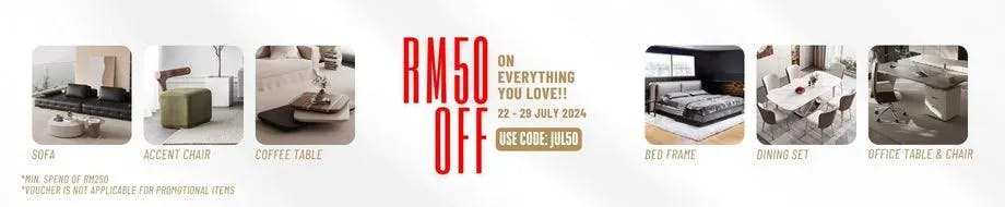 RM50 Off Promo
