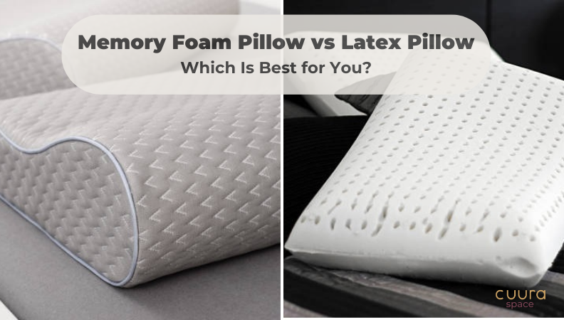 Memory Foam Pillow vs Latex Pillow: Which Is Best for You?