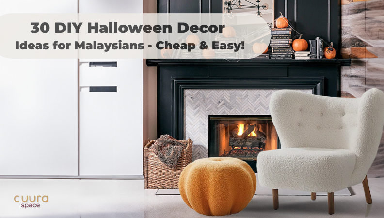30 DIY Halloween Decor Ideas for Malaysians - Cheap & Easy!