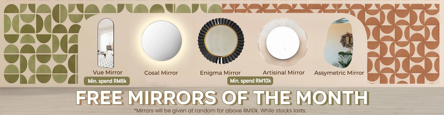 GWP Special Promotion Mirrors